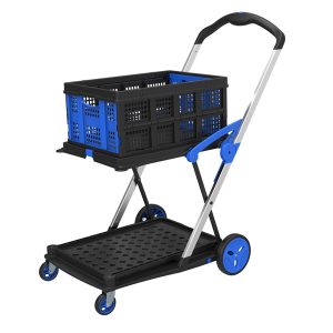 Zusammenklappbarer persönlicher Einkaufswagen