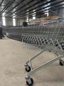 shopping cart in stock