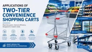 Applications of Two-tier Convenience Shopping Carts