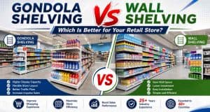 Gondola Shelving VS Wall Shelving